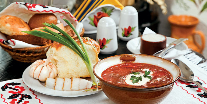 Борщ украинский