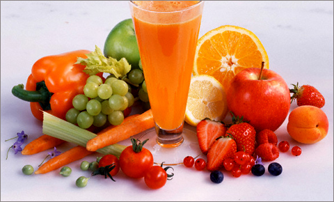 Фруктово-ягодные и овощные соки домашнего приготовления
