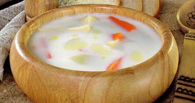 Супы молочные