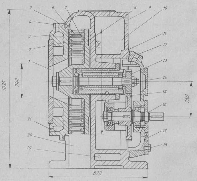 Штифтовая бесситовая дробилка 