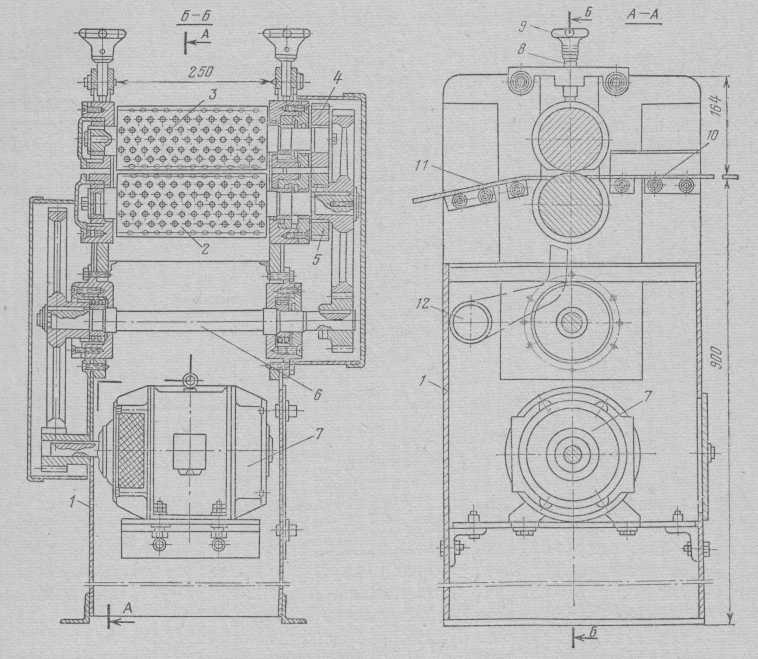 Валковая монпансейная машина МВС.