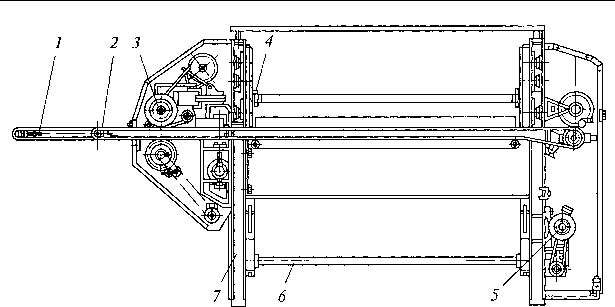 Рис. 4.16. Машина для съема и резки сухих изделий